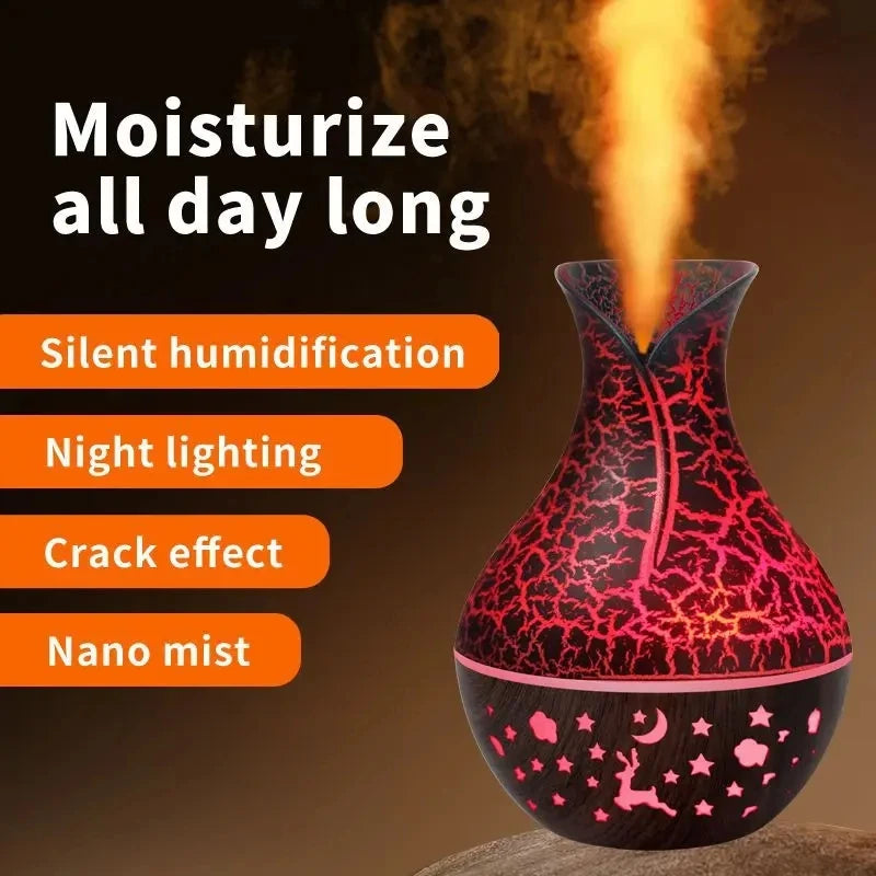 Zenova®  Cracked Vase Air Humidifier